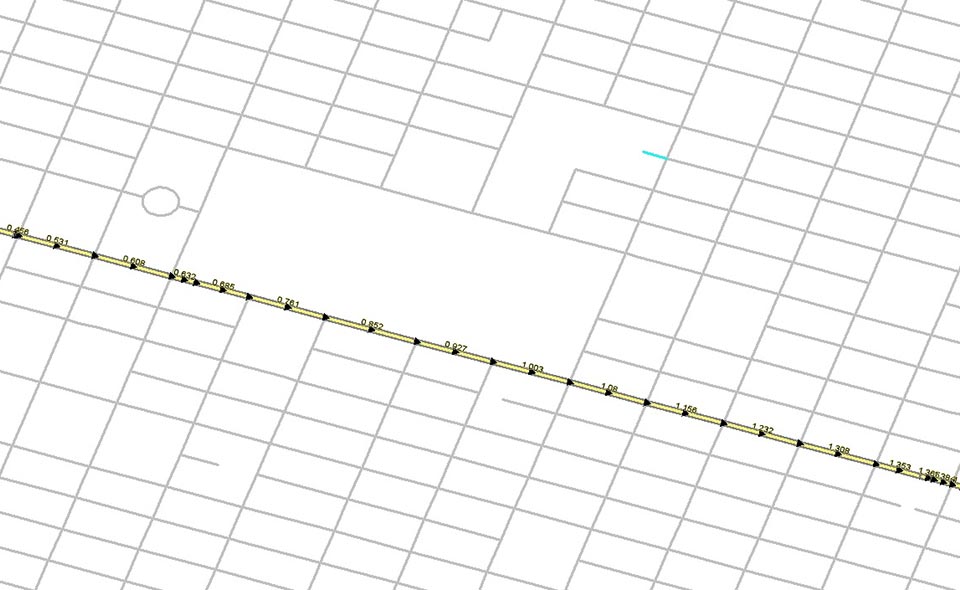 Automatic addresses and intersection points identificaiton of HPMS event locations along the street network