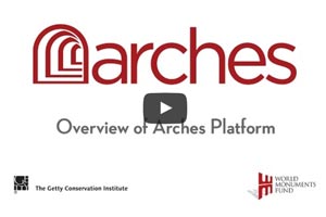Overview of Arches v3.0 for geospatial management of cultural heritage